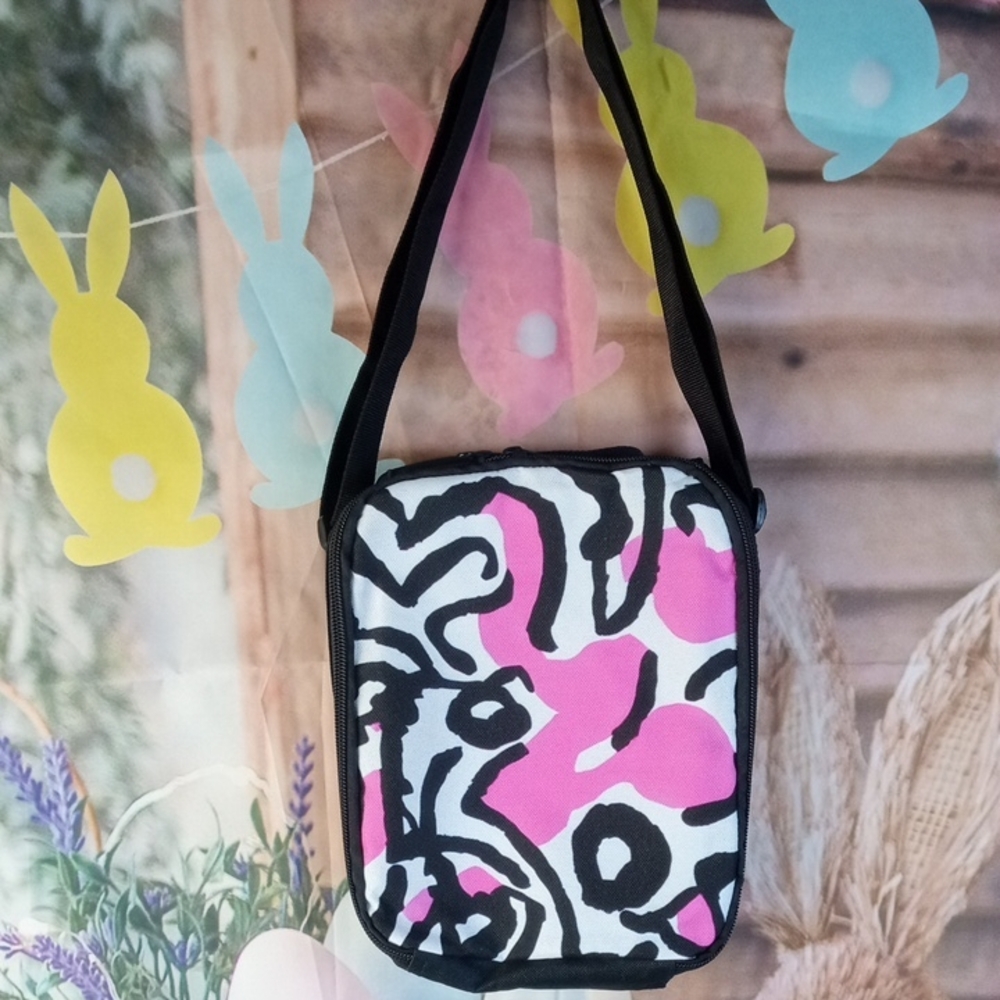 👄 Stella Saksa Art Deco Black Lunch Bag